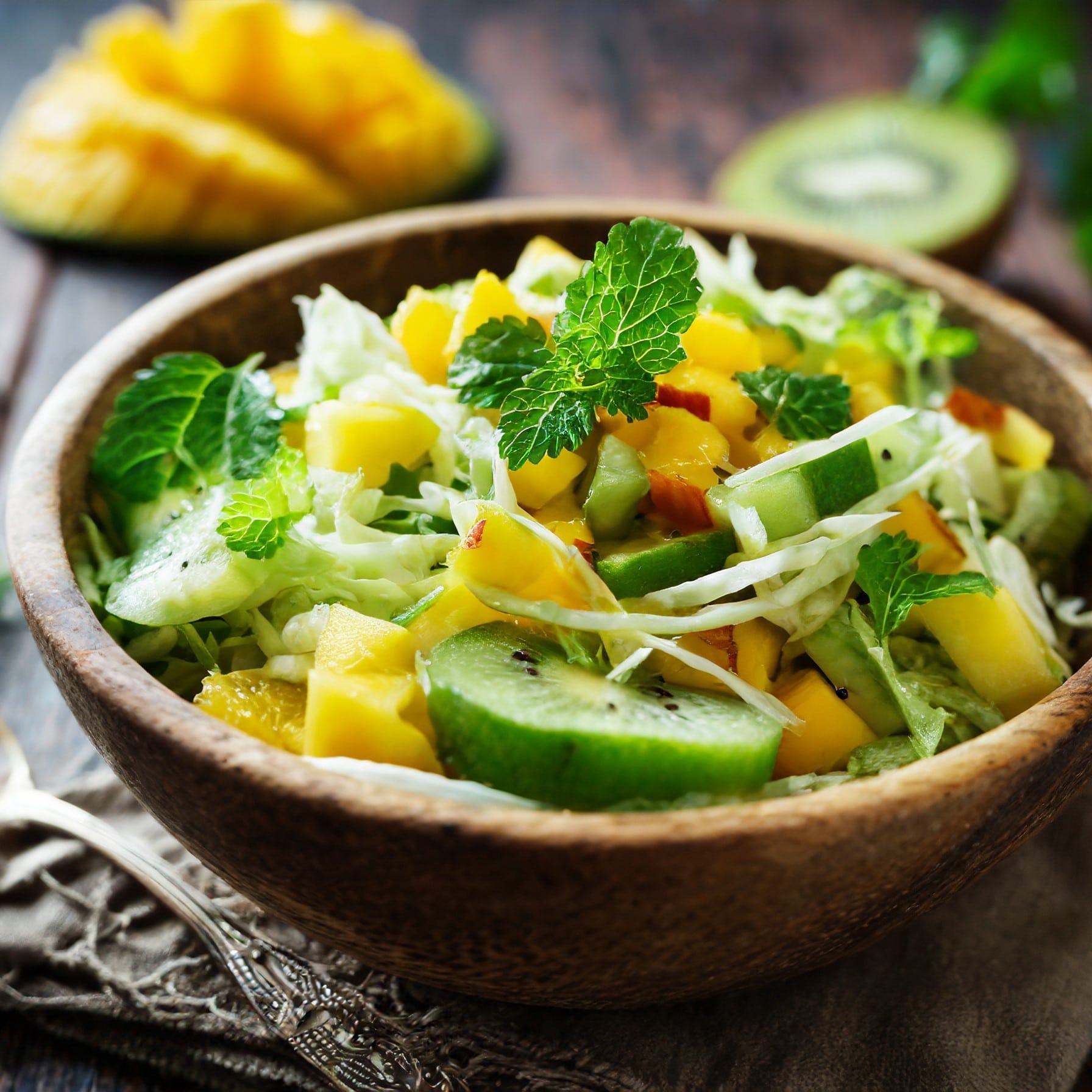 Kiwi mango salsa 